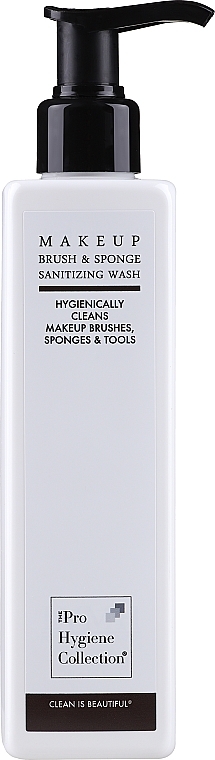 Środek czyszczący do pędzli i gąbek do makijażu - The Pro Hygiene Collection Make-Up Brush & Sponge Sanitizing Wash (z dozownikiem) — Zdjęcie N1