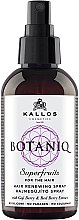 Spray rewitalizujący do włosów z ekstraktem roślinnym - Kallos Cosmetics Botaniq Superfruits Hair Renewing Spray — фото N1