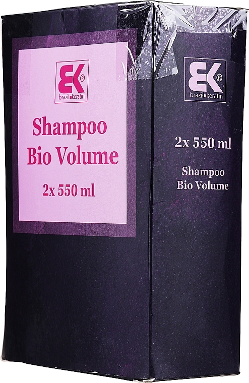 PRZECENA! Zestaw - Brazil Keratin Bio Volume Shampoo Set (h/shampoo/550 mlx2) * — Zdjęcie N2