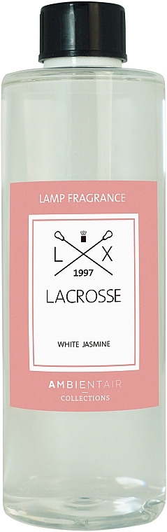 Olejek zapachowy do lampy katalitycznej Biały jaśmin - Ambientair Lacrosse White Jasmine Lamp Fragrance — Zdjęcie N1