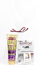Zestaw wzmacniający włosy suche i normalne - Biota Bioxsine Bioblas DermaGen White (shm/300ml + cond/250ml) — Zdjęcie N1