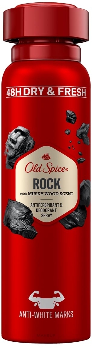 Dezodorant w sprayu dla mężczyzn - Old Spice Rock Antiperspirant & Deodorant Spray — Zdjęcie 150 ml