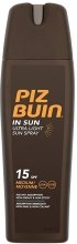 Kup Ultralekki ochronny spray do ciała SPF 15 - Piz Buin In Sun Ultra Light Sun Spray