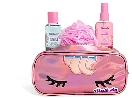 Zestaw, 4 produkty - Martinelia Little Unicorn Bath Set Bag — Zdjęcie N1