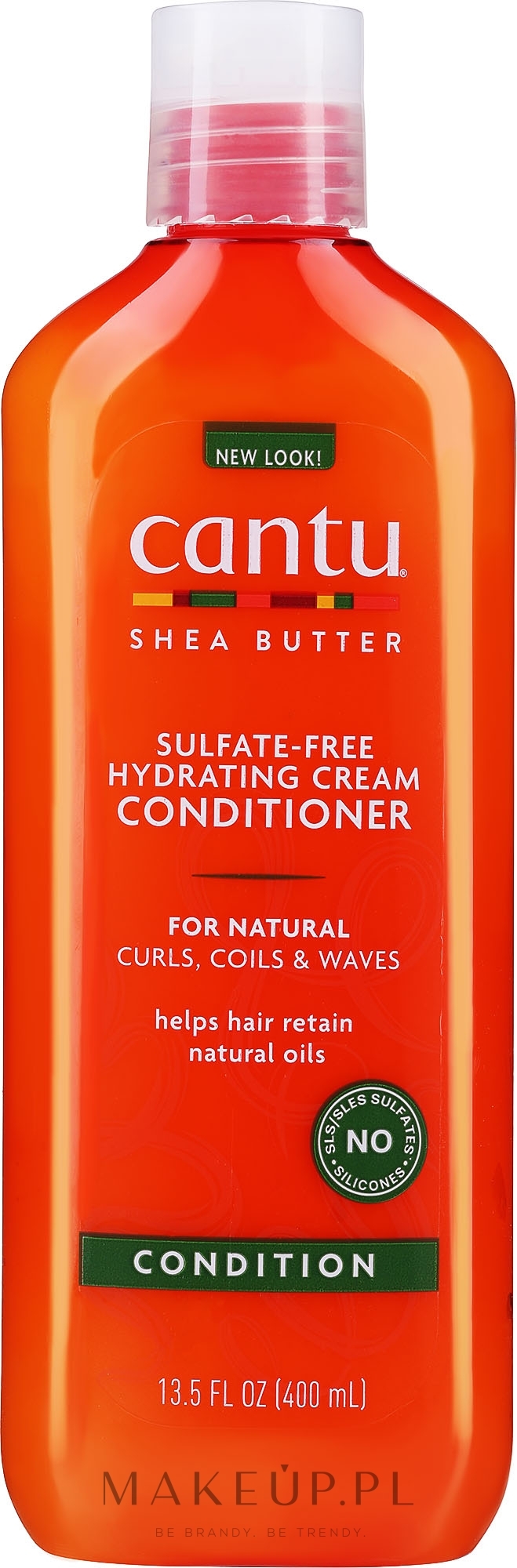 Zmiękczająca odżywka do włosów o każdej porowatości - Cantu Shea Butter Sulfate-Free Hydrating Cream Conditioner — Zdjęcie 400 ml