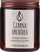 Zapachowa świeca sojowa Czarna orchidea - Bosphaera Black Orchid Candle — Zdjęcie N1