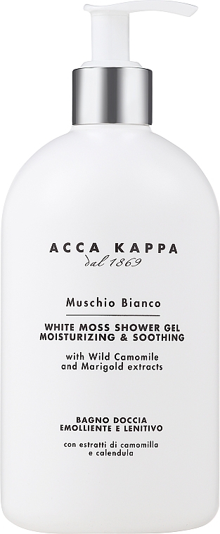 Żel pod prysznic - Acca Kappa White Moss Shower Gel — Zdjęcie N1