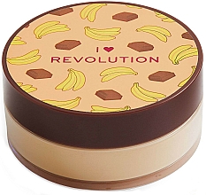 Sypki puder czekoladowo-bananowy do twarzy - I Heart Revolution Loose Baking Powder Chocolate Banana — Zdjęcie N1
