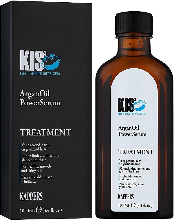 Odżywcze serum z olejem arganowym do włosów - Kis Care Treatment Argan Oil Power Serum  — Zdjęcie N2