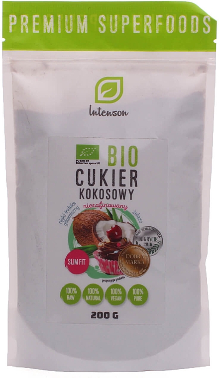 Cukier kokosowy Bio - Intenson Bio Coconut Sugar — Zdjęcie N1