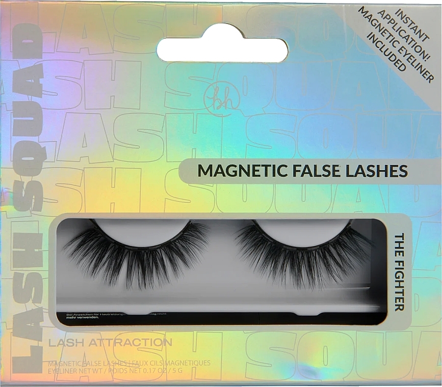Zestaw - BH Cosmetics Magnetic False Lashes The Fighter Set — Zdjęcie N1