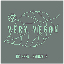 Bronzer do twarzy - W7 Very Vegan Matte Bronzer — Zdjęcie N2