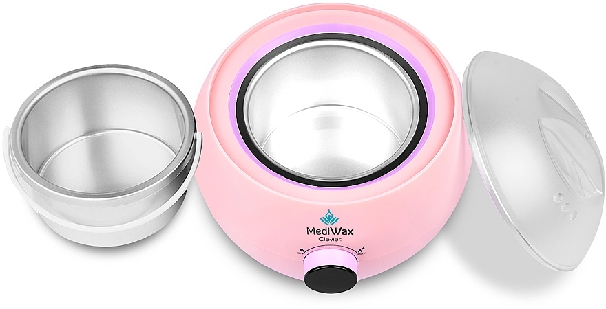 Podgrzewacz wosku 500 ml, różowy - Clavier MediWax Pink — Zdjęcie N8