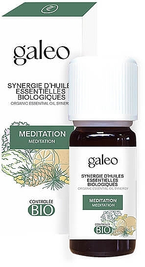 PRZECENA! Olejek eteryczny do medytacji - Galeo Synergy Essential Oil For Meditation * — Zdjęcie N1