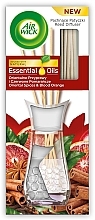 Dyfuzor zapachowy Orientalne przyprawy i czerwona pomarańcza - Air Wick Essential Oils Reed Diffuser Oriental Spices & Blood Orange — Zdjęcie N1