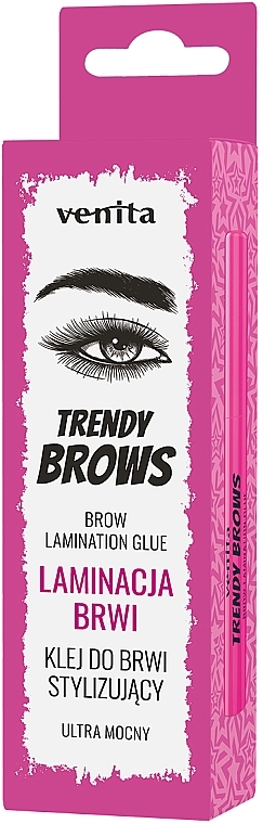 Klej do laminowania brwi - Venita Trendy Brows Brow Lamination Glue — Zdjęcie N2