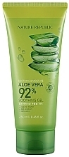 Żel do twarzy i ciała, tubka - Nature Republic Soothing & Moisture Aloe Vera 92% Soothing Gel — Zdjęcie N1