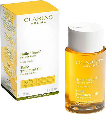 Modelujący olejek do ciała - Clarins Aroma Tonic Body Treatment Oil — Zdjęcie N2