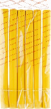 Wałki do włosów, żółte, 2 x 20 cm - Baihe Hair — Zdjęcie N1