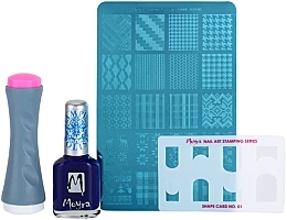 Zestaw do stemplowania dla początkujących №02 - Moyra Nail Stamping Starter Kit — Zdjęcie N2