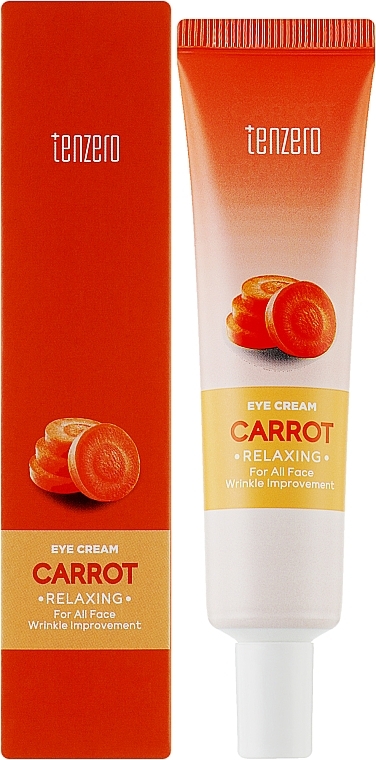 Marchewkowy krem pod oczy - Tenzero Relaxing Carrot Eye Cream — Zdjęcie N2