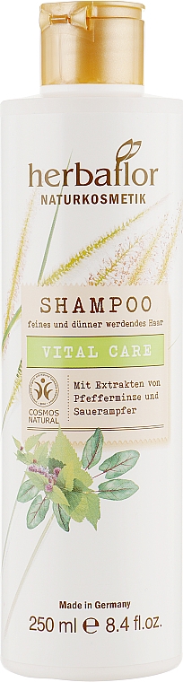 Odżywczy szampon do włosów - Herbaflor Shampoo Vital Care