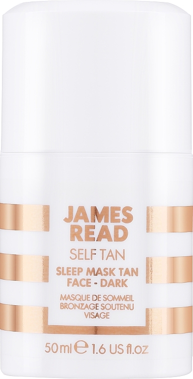 Samoopalająca maska do twarzy na noc - James Read Sleep Mask Go Darker Face Overnight Tan — Zdjęcie N1