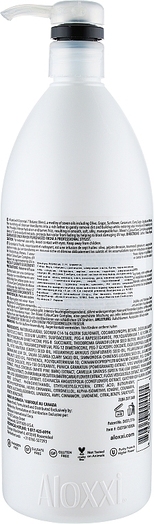 Szampon do włosów, Intensywne odżywianie - Aloxxi Essential 7 Oil Shampoo — Zdjęcie N4