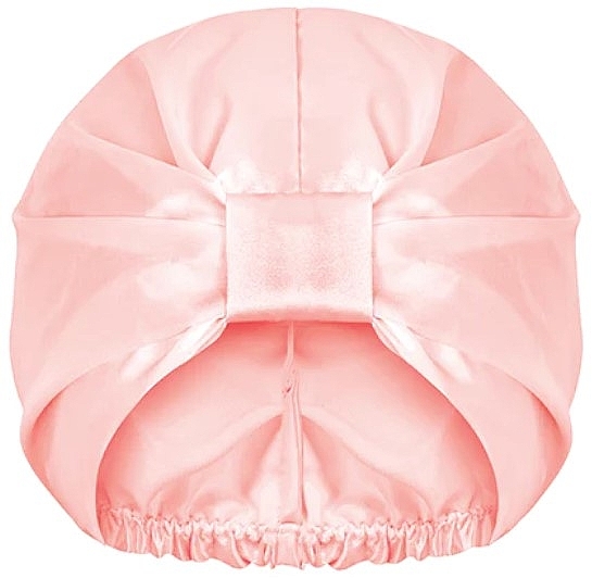 Satynowy czepek do spania, różowy - Glov Anti-Frizz Satin Hair Bonnet Pink — Zdjęcie N1