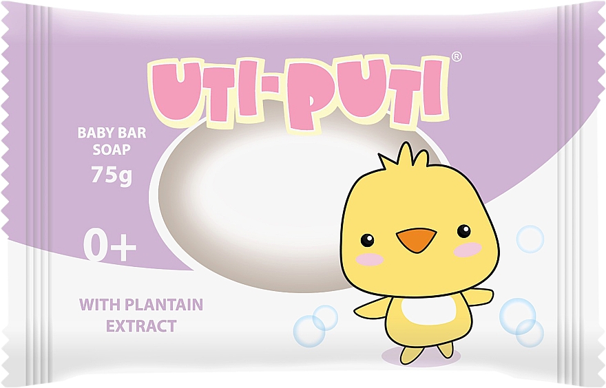 Mydło dla niemowląt z ekstraktem z babki lancetowatej - Uti-Puti — Zdjęcie N1