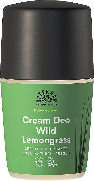 Dezodorant w kremie Dzika trawa cytrynowa - Urtekram Wild Lemongrass Cream Deo