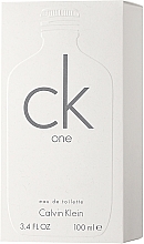 Calvin Klein CK One - Woda toaletowa — Zdjęcie N3