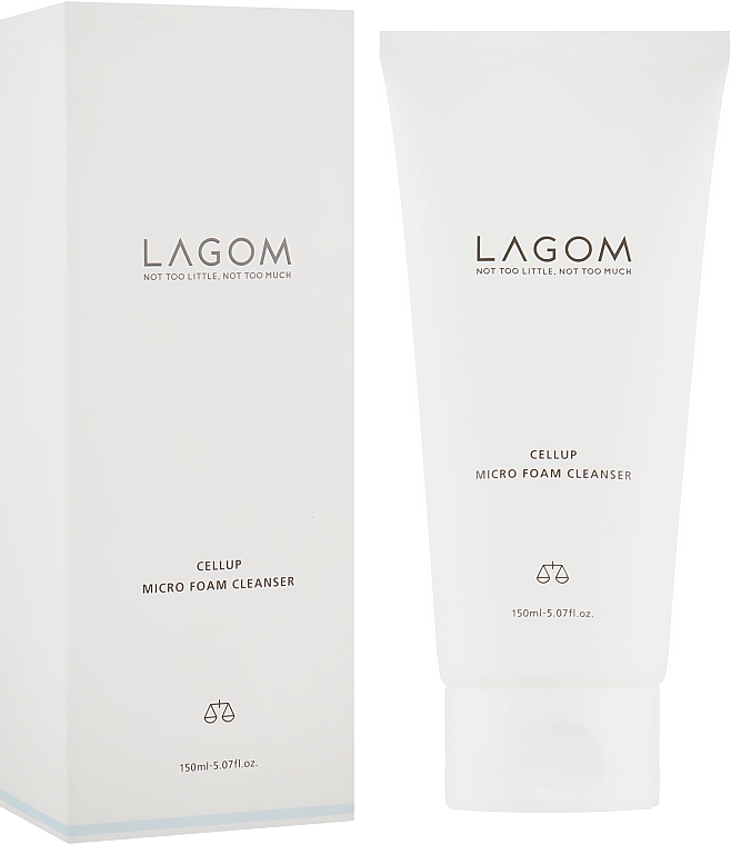 Oczyszczająca pianka do mycia twarzy - Lagom Cellup Micro Foam Cleanser — Zdjęcie N4