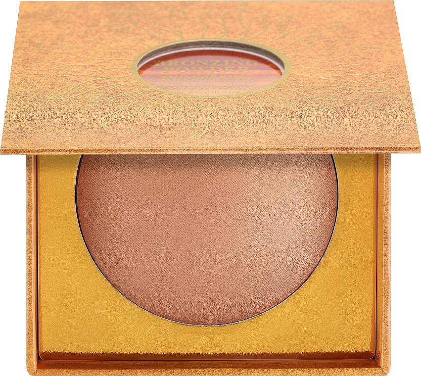 Puder brązujący do twarzy - Pierre Rene Shimmering Bronzing Powder — Zdjęcie N1