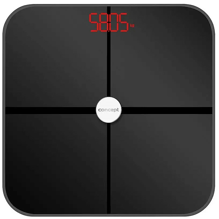 Waga łazienkowa VO4011, czarna - Concept Body Composition Smart Scale — Zdjęcie N1