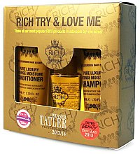 Kup Minizestaw do pielęgnacji włosów - Rich Try & Love Me (shm/50ml + cond/50ml + elixir/30ml)