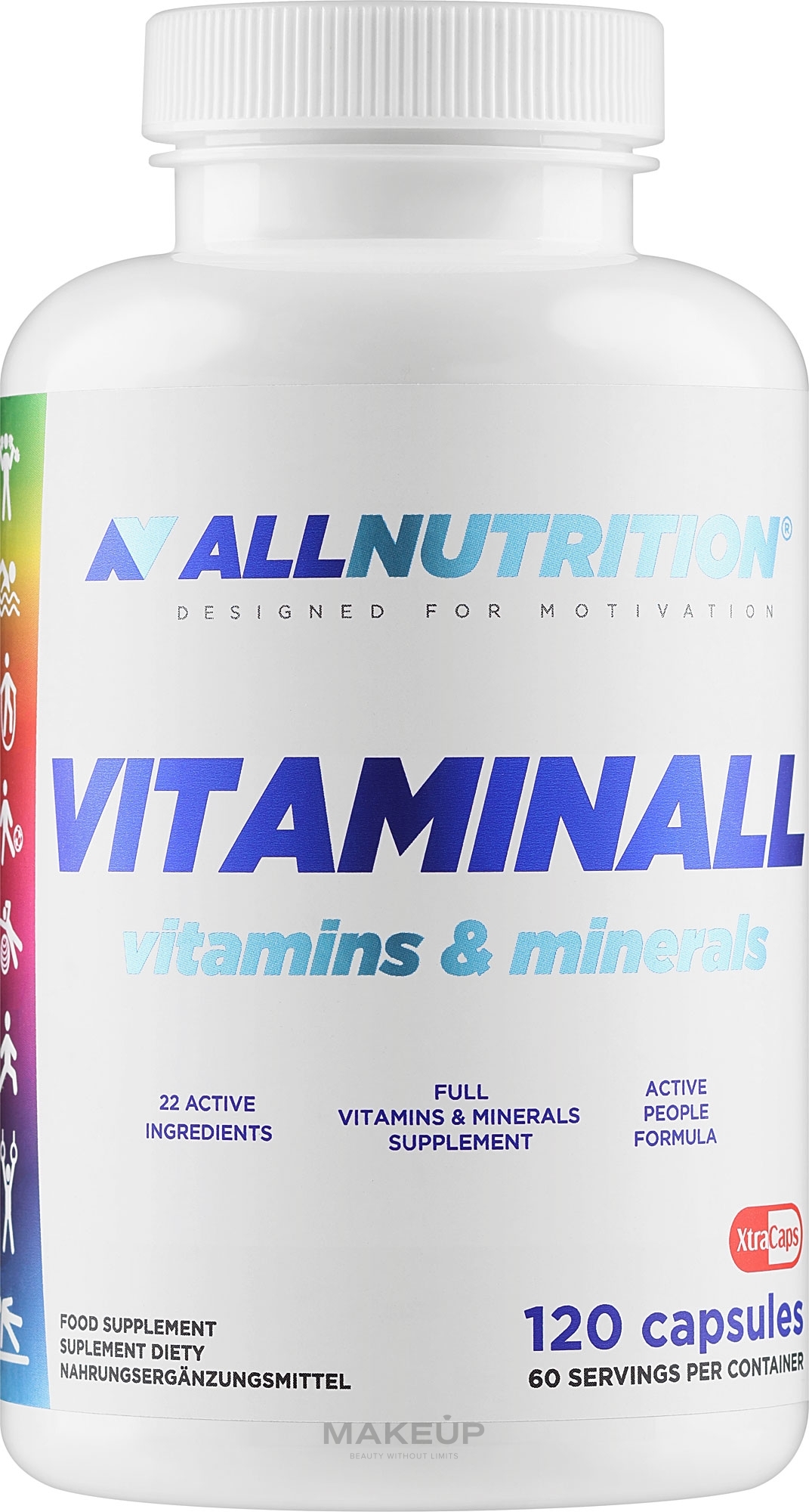 Suplement diety Witaminy i minerały - Allnutrition VitaminAll Vitamins and Minerals — Zdjęcie 120 szt.