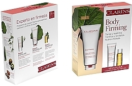 Zestaw - Clarins Body Firming Set (b/cr/200ml + b/scr/30ml + b/oil/10ml) — Zdjęcie N1