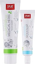 Zestaw Medical Herbs + Biocalcium - SPLAT Professional (toothpast/100ml + toothpast/40ml) — Zdjęcie N1