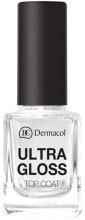 Top do paznokci - Dermacol Ultra Gloss Top Coat — Zdjęcie N1