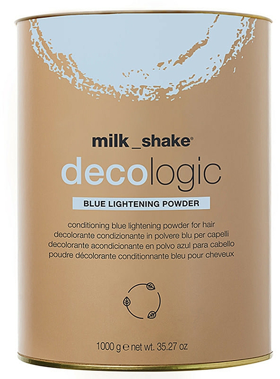 Rozjaśniający puder do włosów - Milk_shake Decologic Blue Lightening Powder — Zdjęcie N2