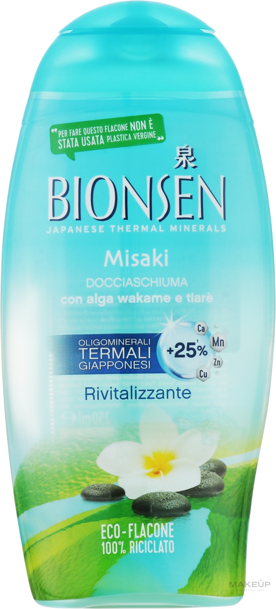 Żel pod prysznic Rewitalizujący - Bionsen Misaki — Zdjęcie 250 ml