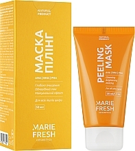 Kup Maseczka peelingująca z kwasami AHA, BHA i PHA dla wszystkich rodzajów skóry - Marie Fresh Cosmetics Peeling Mask