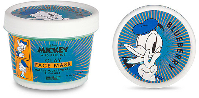 Maseczka do twarzy o zapachu jagód Donald - Mad Beauty Clay Face Mask Donald — Zdjęcie N1