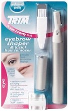 Kup Urządzenie do korekcji kształtu brwi i usuwania niechcianych włosków na twarzy (na baterie) - Trim Home Beauty Tools