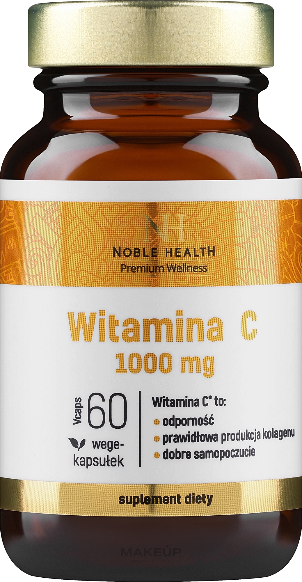 Suplement diety Witamina C, 1000 mg - Noble Health Vitamin C — Zdjęcie 60 szt.
