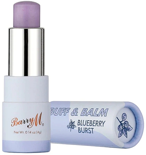 Peeling do ust Borówka - Barry M Buff & Balm Blueberry Burst — Zdjęcie N2