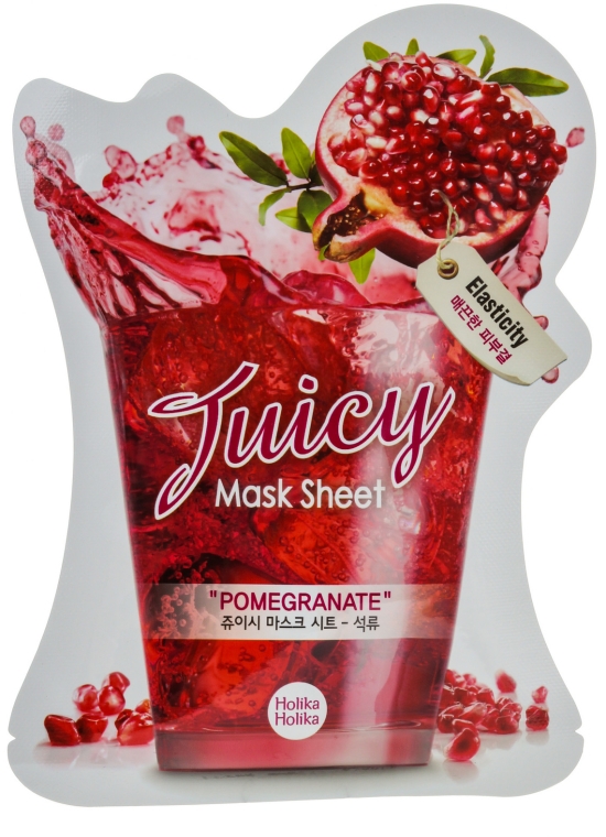 Maska na tkaninie Granat - Holika Holika Pomegranate Juicy Mask Sheet