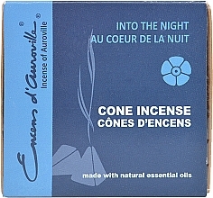 Kup Kadzidełka w stożkach Into the Night - Maroma Encens d'Auroville Cone Incense Into The Night