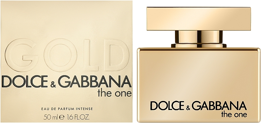 Dolce & Gabbana The One Gold Eau Intense - Woda perfumowana — Zdjęcie N2